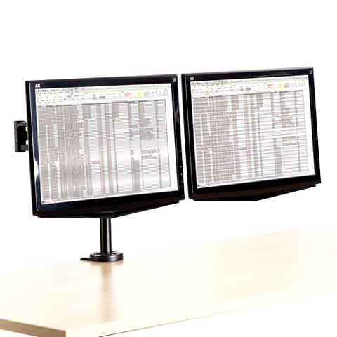 Fellowes Platinum Series Dual Stacking Monitor Arm