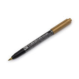 ZIG pen and metal brush - gold / silver / 8 color