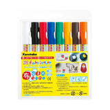 ZIG Fabricolor 4/8 Color Set