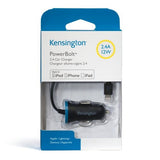 Kensington PowerBolt™ 2.4 Car Charger (Apple Lightning Cable)